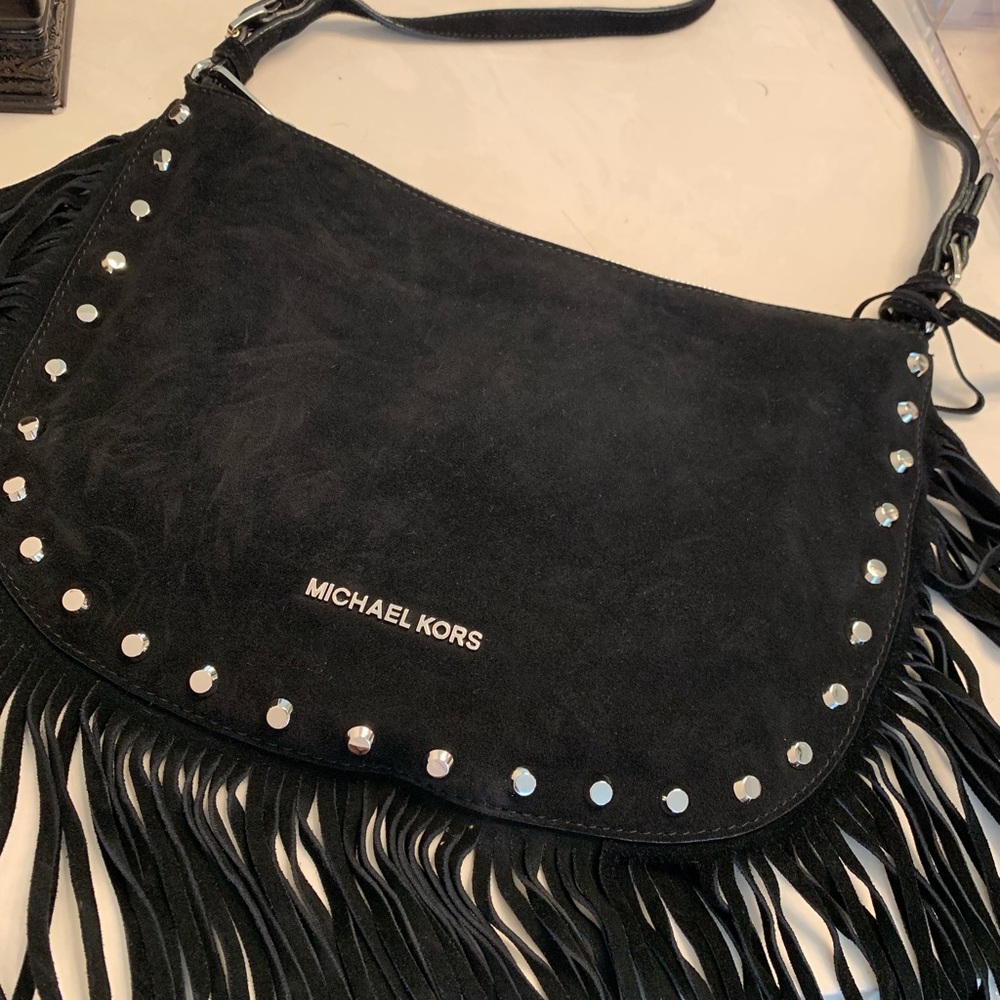 Micheal kors fringe bag